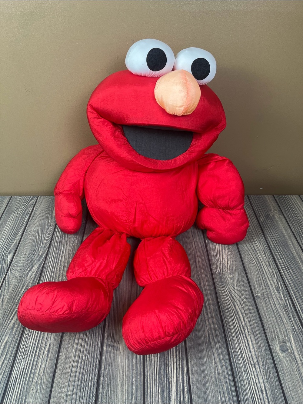 Vintage Y2K 1992 Baby Elmo Stuffed Plush 33"